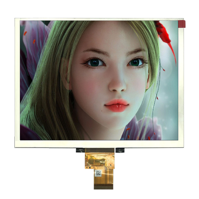 پوشش سخت 8 اینچ نمایشگاه صنعتی TFT 800x600 نقطه 24 بیتی RGB 50 پین