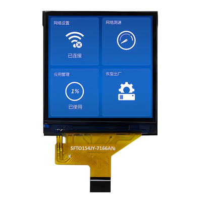 رابط SPI 1.54 اینچ صفحه نمایش TFT 240x240 نقطه 10 پین اتصال ZIF