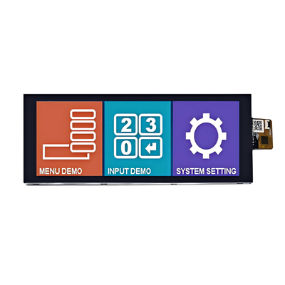 روشنایی بالا لمس ظرفیت TFT 6.86 اینچ 400x1280 نقطه FL7707 راننده رابط MIPI