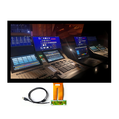 صفحه نمایش صنعتی TFT LCD با روشنایی بالا 21.5 اینچی 1000 نیت FHD 1080p با دمای گسترده USB لمسی دارای گواهی RoHS SFHD2150A01PT-H20%2