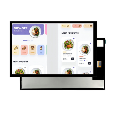 صفحه نمایش TFT صنعتی 10.1" 800x1280 LVDS با PCAP Touch (SFTO1010YX-7239BCT) - IPS، Wide Temp، RoHS/REACH
