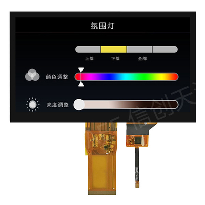 ماژول صفحه نمایش لمسی 7 اینچی TFT LCD 1024x600 IPS رابط RGB زاویه دید کامل