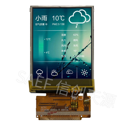 2.2" نمایشگر لمسی LCD TFT مقاوم، 2.2 اینچ TFT LCD MCU 8Bits 16Bits