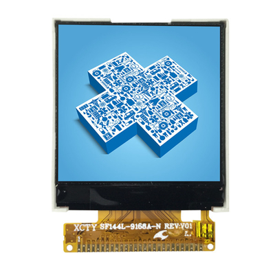 صفحه نمایش LCD کوچک مربع، TFT LCD 1.44 Inch128x128 با رابط MUC 8bit