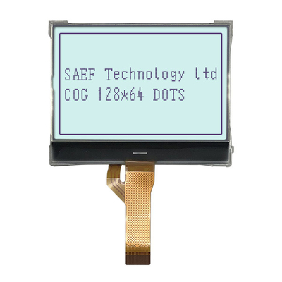 ماژول نمایشگر LCD گرافیک تک رنگ 128×64 نقطه COG با IC ST7567 FSTN مثبت