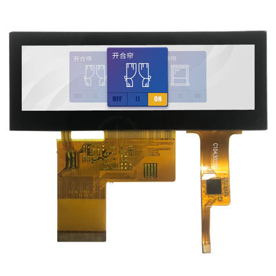 ماژول LCD 480x128 3.9 اینچی RGB TFT با صفحه نمایش لمسی خازنی 40 پین
