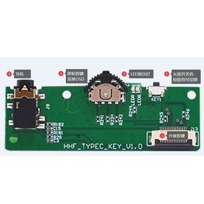 ماژول کنترل صفحه نمایش 15.6 اینچی HDMI TFT LCD با عملکرد TYPE C داخلی