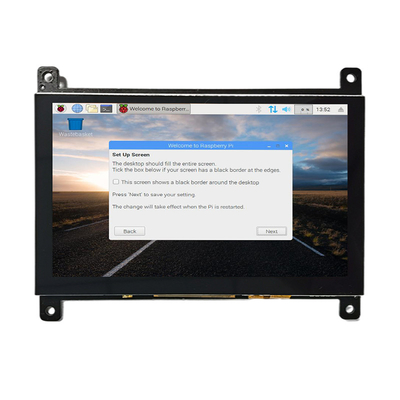 HDMI سازگار با Raspberry Pi4 صفحه نمایش 5 اینچی TFT LCD 800x480 نقطه با CTP