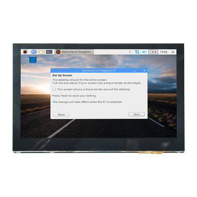 نمایشگر CTP 4.3 اینچی HDMI Raspberry Pi Dsi با زاویه دید کامل 800x480