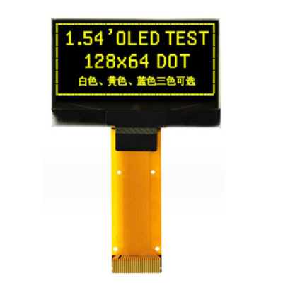 1صفحه نمایش مونوکروم.54 اینچی OLED SSD1309 با رابط های SPI موازی و 4 سیم