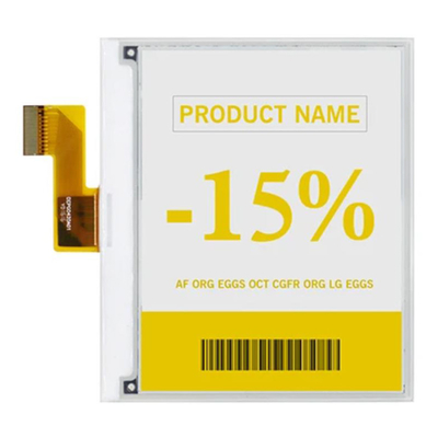 4.2 اینچ رنگ E- Ink EPaper Display 400*300 نقطه برای نشانه گذاری مصرف برق کم Ultra-thin Display