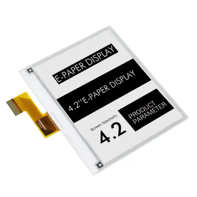 400x300 نقاط 4.2 اینچ استاتیک 3 رنگ صفحه نمایش جوهر الکترونیکی برچسب کاغذ الکترونیکی برق بسیار کم