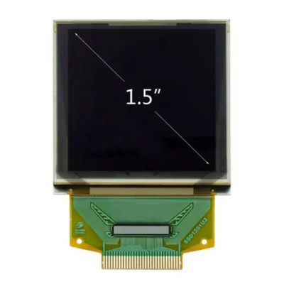 1.5 اینچ 128x128 نقطه 262k رنگ AMOLED نمایش ZIF نوع UG-2828GDEDF11 کنترل SSD1351