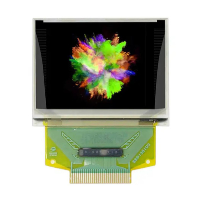 1.27 اینچ ماژول صفحه نمایش AMOLED UG-2896GDEAF11 SSD1351 کنترل کننده 128x96 ماتریس منفعل 30 پین اتصال ZIF برای دستگاه پزشکی