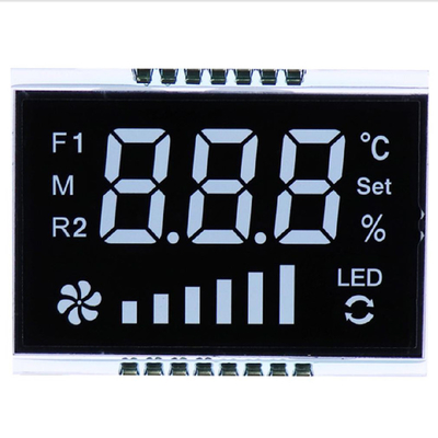 پانل LCD TN سفارشی، LCD متر با ولتاژ، جریان، درجه حرارت، کاراکترهای قدرت / بخش ها