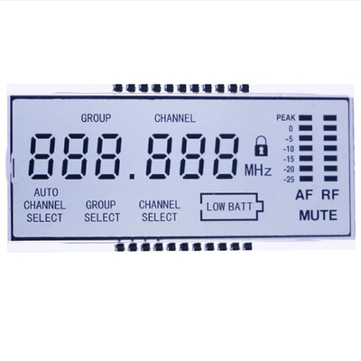 پانل LCD TN سفارشی، LCD متر با ولتاژ، جریان، درجه حرارت، کاراکترهای قدرت / بخش ها