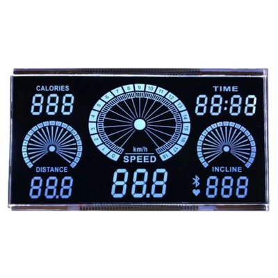 صفحه نمایش LCD بخش سفارشی برای لیفتراک اندازه گیری دسته نمایش شماره، صفحه نمایش LCD تک رنگ