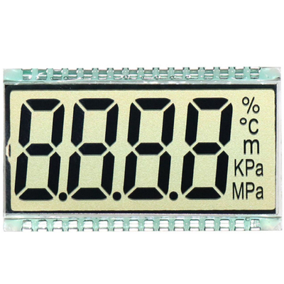 پانل LCD TN سفارشی، LCD متر با ولتاژ، جریان، درجه حرارت، کاراکترهای قدرت / بخش ها