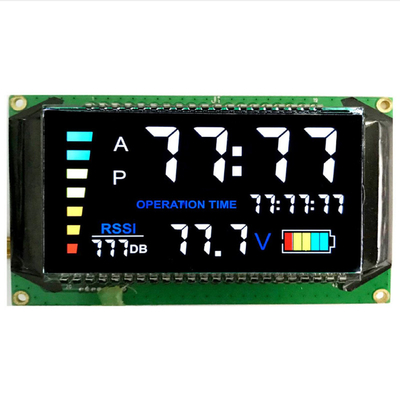 HT1621 کد بخش کنترل کننده ماژول صفحه نمایش ال سی دی، نمایشگر ال سی دی بخش سفارشی با نور پس زمینه