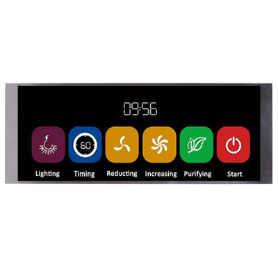 6.86 اینچ نوار نوار هوشمند ال سی دی 480×1280 نقطه LVDS / MIPI IPS HD کنترل صنعتی صفحه تبلیغاتی