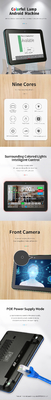 10.1 صفحه نمایش IPS 1280*800 لامپ رنگی دستگاه اندرویدی همه در یک