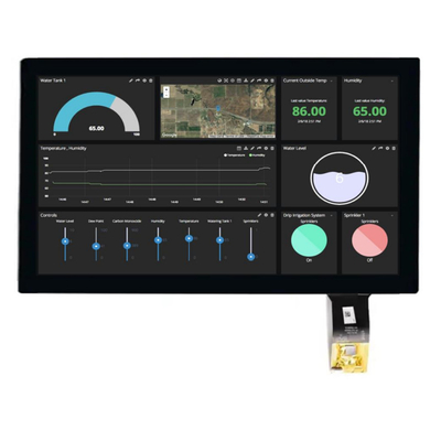 15.6 اینچ نمایشگر صنعتی TFT عرضه کننده چین، چند رسانه ای بهینه 15.6 اینچ نمایشگر LCD FHD TFT با 1000 نیت