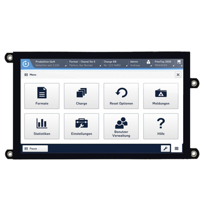 صفحه نمایش LCD 5 اینچی TFT تولید کننده چین 800*480 IPS رابط RGB با PCAP