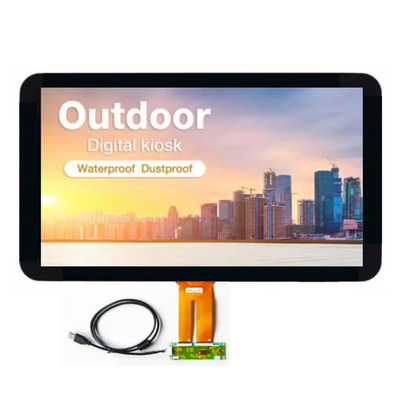 روشنایی بالا 1000Nits 21.5 اینچ IPS TFT LCD Display FHD رزولوشن با رابط LVDS
