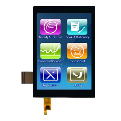 صفحه نمایش PCAP TFT 4 اینچ (3.97&quot;) ، 4 اینچ TFT LCD SPI + RGB Interface IPS Capacitive Touch Screen