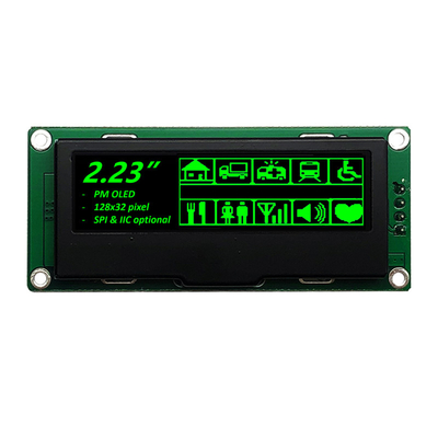 128x32 نقاط OLED گرافیک ماژول نمایش 2.23 اینچ SPI رابط