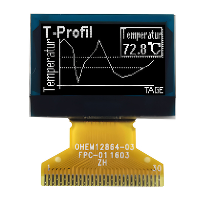 0.96 اینچ ماژول صفحه نمایش OLED 128x64، صفحه نمایش گرافیکی OEL 0.96 اینچ