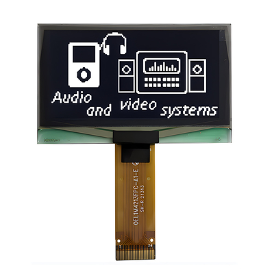 رابط نمایشگر تک رنگ OLED 2.42 اینچی سفید آبی زرد سبز 6800 8080
