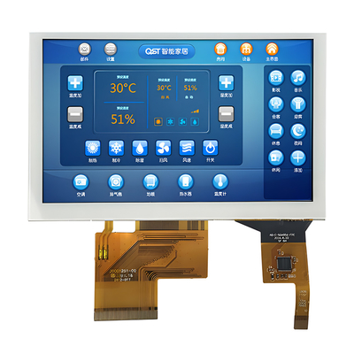 صفحه نمایش LCD TFT 800x480 RGB 5 اینچ، PCAP Capacitive Touch 5 اینچ