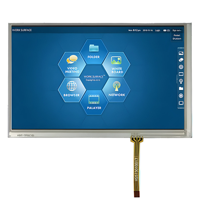 صفحه نمایش 7 اینچی TFT صنعتی 40 پین 800x480 RGB با صفحه نمایش لمسی مقاومتی