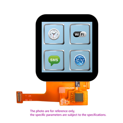 1.54 اینچ PCAP TFT Capacitive Display 320*320 Dot LCD رابط MIPI