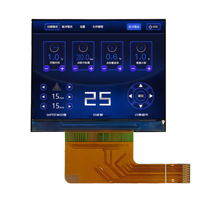 ماژول صفحه نمایش LCD 2 اینچی IPS TFT 480x360 نقطه رابط افقی MIPI / RGB