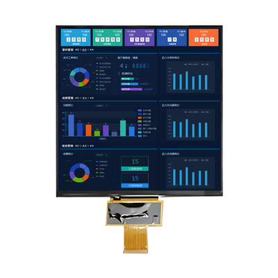 نور خورشید قابل خواندن 7.6 اینچ صفحه نمایش LCD TFT 1000 Nits 800x800 پیکسل صفحه نمایش IPS مربع