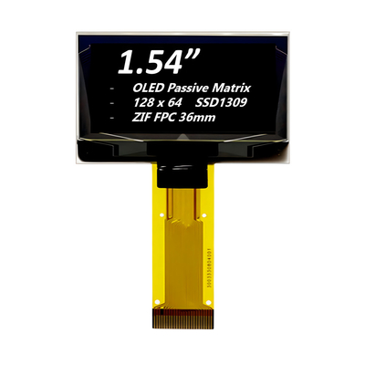 ماژول صفحه نمایش OLED 1.54 اینچی SSD1309 ZIF FPC 36mm 128x64 پیکسل