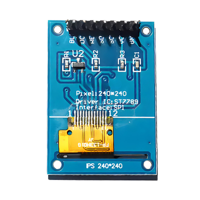 1.3" 1.33 اینچ صفحه نمایش LCD TFT 240x240 پیکسل راننده رابط فرعی سریال SPI