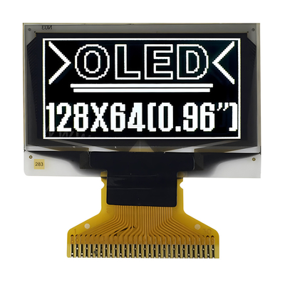 کارخانه نمایشگر OLED چین 0.96 اینچ 128x64 نقطه ماژول گرافیکی OLED یک رنگ رابط SPI