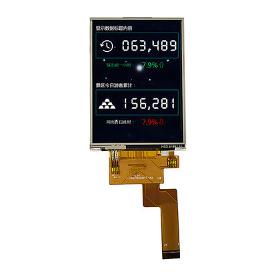 2.4 اینچ IPS TFT LCD Display QVGA 240x320 رزولوشن رابط MCU با RTP