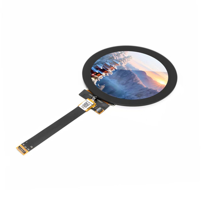 2.8 اینچ 480x480 دور TFT صفحه نمایش LCD IPS دایره ای ظرفیت صفحه نمایش لمسی رابط RGB