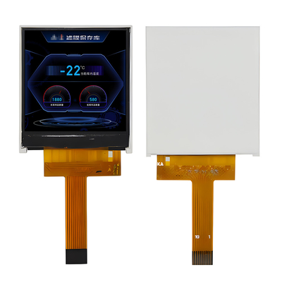 1.44 اینچ صفحه نمایش LCD کوچک TFT 128x128 پیکسل رابط SPI ZIF FPC