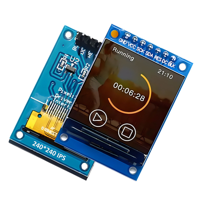 1.3" SPI TFT ماژول صفحه نمایش LCD ST7789 240x240 3.3V 65K رنگ کامل 51 STM32 برای Arduino