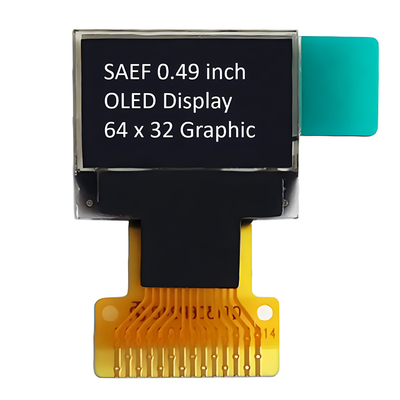 کم هزینه نمایشگر OLED کوچک 0.49 اینچ رابط I2C برای برنامه های دستی