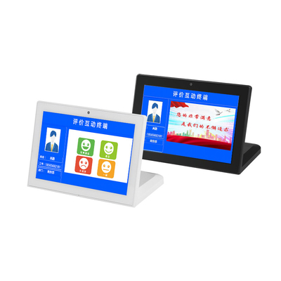 8 اینچ 1280x800 اندروید 11 صفحه نمایش لمسی مانیتور L شکل با پورت HDMI RJ45