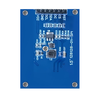 صفحه نمایش SPI 1.5 اینچی OLED 128x128 Dot Matrix SSD1327/SH1107G فونت های سفید / آبی ماژول 7 پین