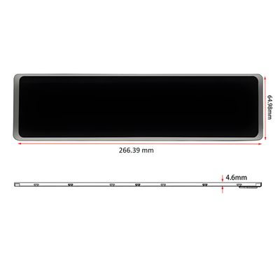 11صفحه نمایش LCD TFT IPS 3 اینچی با پیکسل های 440x1920 رابط 4 خط MIPI