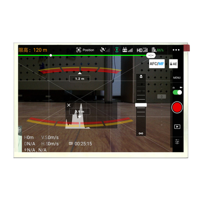 صفحه لمسی 8 اینچ TFT LCD IPS با وضوح بالا