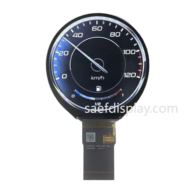 2.48 اینچ TFT LCD IPS دایره ای نمایش 3SPI + 18RGB رابط 480x480 رزولوشن گرد